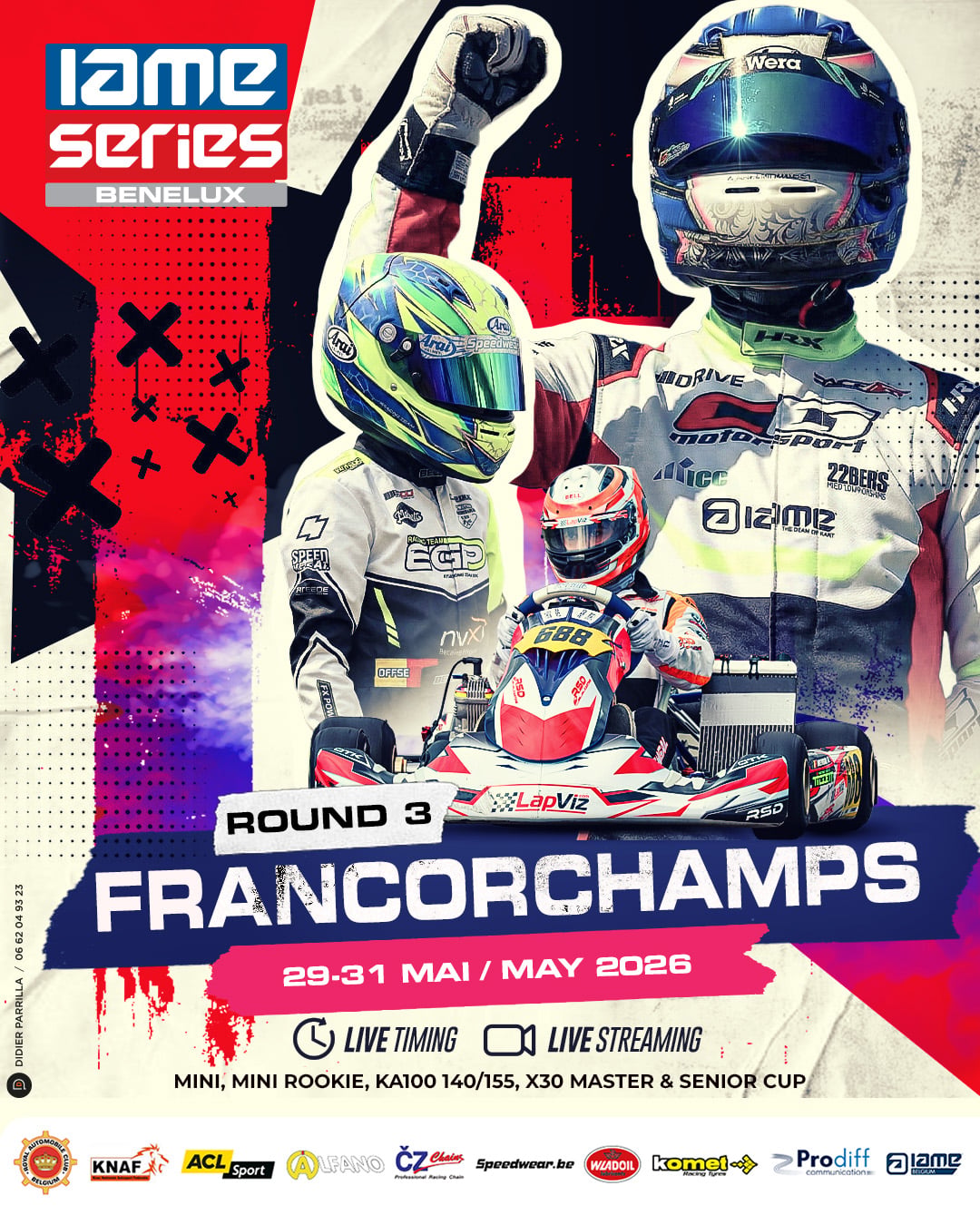 Round 3 - Francorchamps: A Pivotal IAME Series Benelux Event